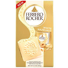 FERRERO ROCHER WHITE HAZELNUTS 3.7 oz
