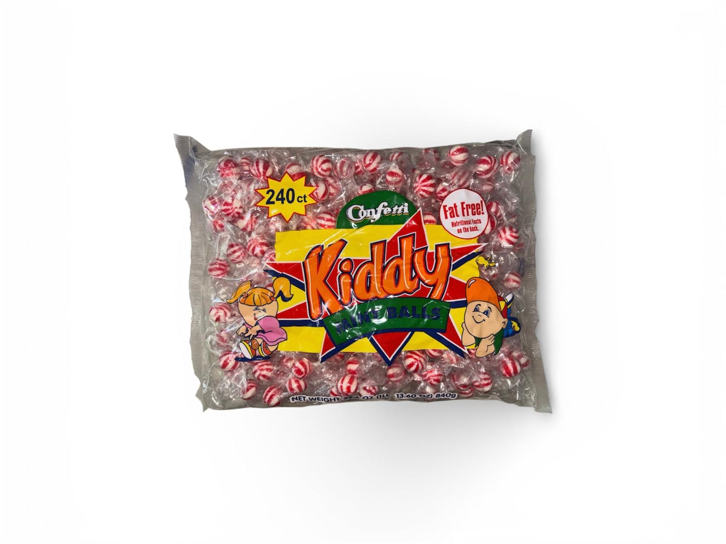 CONFETTI KIDDY MINI MINT BALLS 240 ct