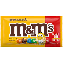 M&M Peanuts Share Size