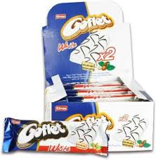 GOFLET WAFERS WHITE 0.98 oz