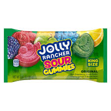Jolly Rancher Gummies King Size Sour 3.87 oz