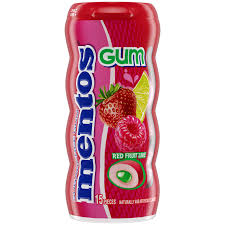 Mentos Gum Red Fruit Lime 30 g