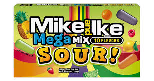 MIKE & IKE SOUR MEGA MIX 4.25 oz