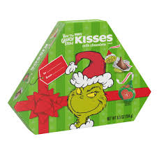 Kisses Grinch Box 6.5 oz