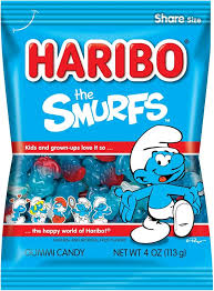 HARIBO THE SMURF 4 oz