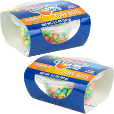 DIPPIN DOTS RAINBOW ICE TAFFY BITES  2.1 oz