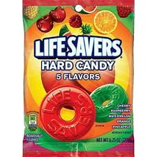 LIFE SAVERS HARD CANDY 6.5 oz