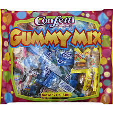 CONFETTI GUMMY MIX 12 oz